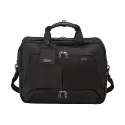 DICOTA Eco Top Traveller Twin PRO - Sac à dos pour ordinateur portable - 14" - 15.6" - noir (D30844-RPET)_2
